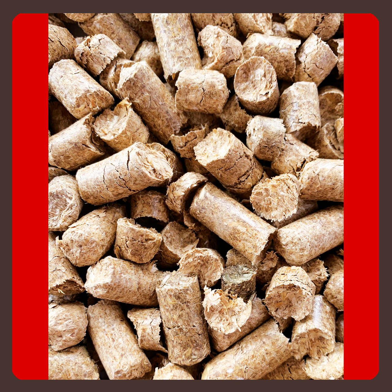 Stroh store Pellets